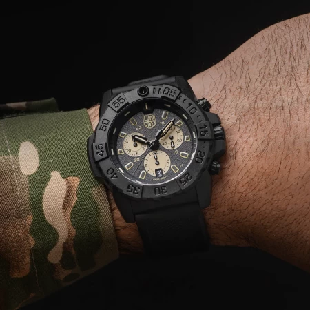 reloj luminox fibra de carbono